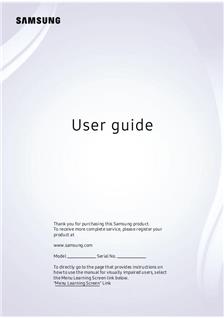 Samsung QLED QN9OFAT manual. Camera Instructions.